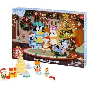 Bluey Advent Calendar Holiday Countdown  NEW unopened